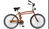 beach curiser swing bicycle